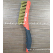 Двухцветная пластиковая ручка латунная проволока Multifuctional Brush (YY-540)